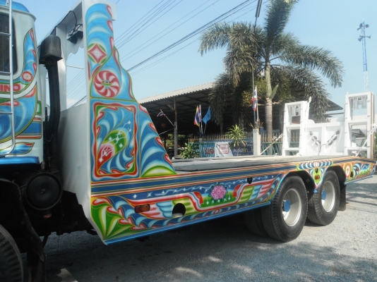 ขายรถเทรลเลอร์ 10 ล้อ HINO SUMO รถ 2 เพลา บรรทุกรถเกี่ยวข้าว เครื่อง EP100 เทอร์โบ (รถอยู่สุพรรณบุรี)