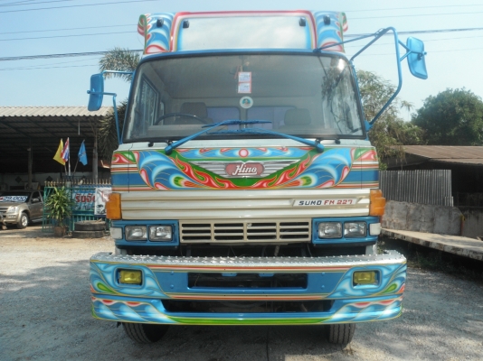 ขายรถเทรลเลอร์ 10 ล้อ HINO SUMO รถ 2 เพลา บรรทุกรถเกี่ยวข้าว เครื่อง EP100 เทอร์โบ (รถอยู่สุพรรณบุรี)
