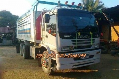 ***ขายแล้วครับขอบคุณ Truck2hand ขาย10ล้อ2เพลาดั๊มสวยๆ ISUZU DECA FXZ 270 EURO I (ยูโรวัน) ปี44 เครื่องเดิมเกียร์เดิม แน่นดีแรง ช่วงล่างเดิมคัสซีสวยไม่ปะไม่ดาม กระบะดั๊มเนียมสีใหม่สวยสภาพดี พื้นดีข้างดีไม่ผุ ยางดี10เ้ส้น หัวเก๋งสวยภายในสวยคอนโซลครบ แอร์ พ.