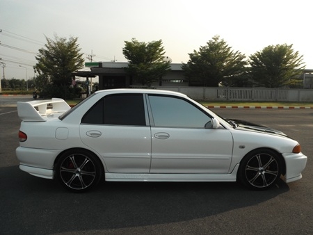 ขายรถมิตซูบิชิ เครื่อง 4G63 เทอร์โบ อินเตอร์ แต่ง EVO3 ขับดี เครื่องเสียงตรึม แก๊ส LPG.