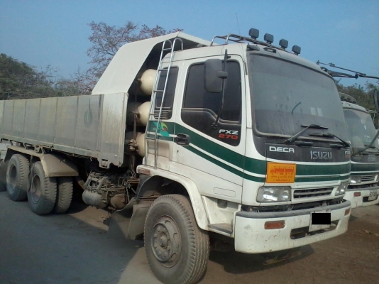 ขายด่วน Isuzu Deca FVZ33MZ22 เครื่อง 6HH1 ,230 แรงม้า ติดก๊าซ 6 ถังลูก 3 คานยัดยังไม่ลงเล่ม