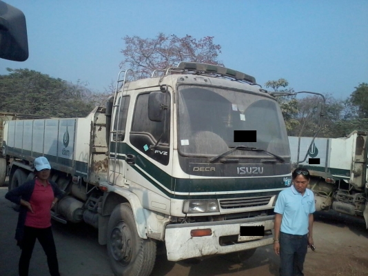 ขายด่วน Isuzu Deca FVZ33MZ22 เครื่อง 6HH1 ,230 แรงม้า ติดก๊าซ 6 ถังลูก 3 คานยัดยังไม่ลงเล่ม
