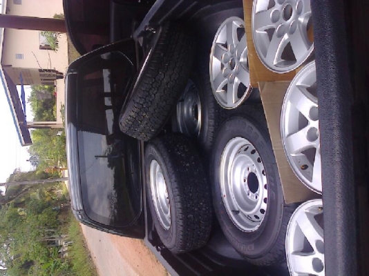 ล้อกระทะ16อีซุซุตัวใหม่พร้อมยางบิดโตน24570R16ป้ายแดงปี13 ล้อกระทะ16อีซุซุตัวใหม่พร้อมยางบิดโตน24570R16ป้ายแดงปี13