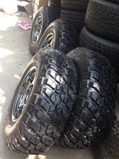 ขายยาง BF MUT  265-75-16 ปี11ดอกเต็ม พร้อมล้อ