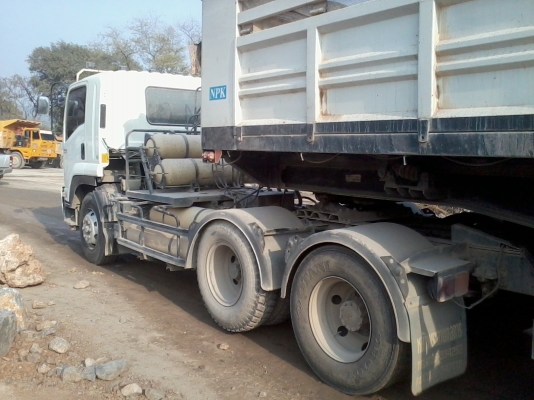 ขายด่วน Isuzu FTR ฟอร์เวิร์ด เครื่อง 220 แรงม้า ก๊าซโรงงาน ทำเป็น 10 ล้อลงเล่มแล้ว