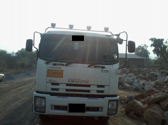 ขายด่วน Isuzu FTR ฟอร์เวิร์ด เครื่อง 220 แรงม้า ก๊าซโรงงาน ทำเป็น 10 ล้อลงเล่มแล้ว