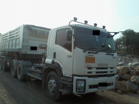 ขายด่วน Isuzu FTR ฟอร์เวิร์ด เครื่อง 220 แรงม้า ก๊าซโรงงาน ทำเป็น 10 ล้อลงเล่มแล้ว