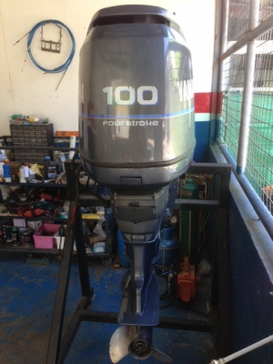ขายเครื่องเรือYamaha100แรง 4จังหวะ ขายเครื่องเรือYamaha100แรง 4จังหวะ