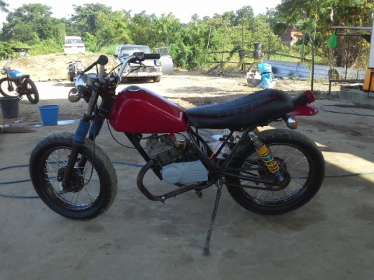 ขาย ts125 เครื่องดี มีเล่มทะเบียนพร้อมชุดโอน แต่งแนวเอาไปทำต่อ