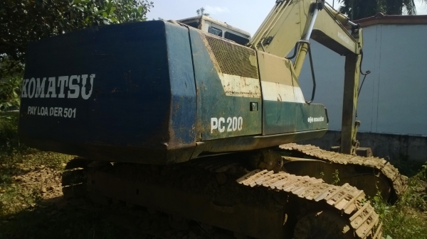 PC200-5คอนโทนสั้น ซีเรียล62479 เครื่องแห้ง ปั้มแห้ง เอวใหม่ ไฟตัด แอร์มี บอดี้สวยใฃ้ได้