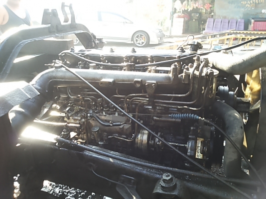 สิบล้อ isuzu เครื่อง 6BG เกีย isuzu 195