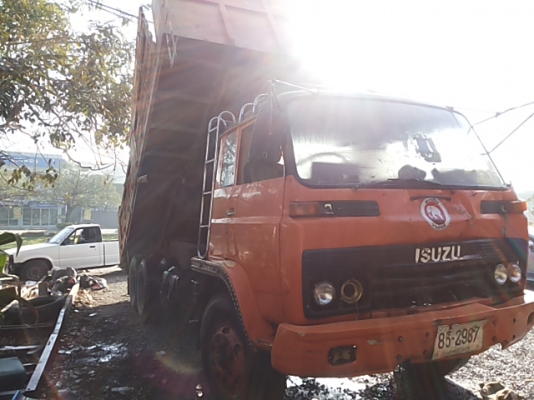 สิบล้อ isuzu เครื่อง 6BG เกีย isuzu 195