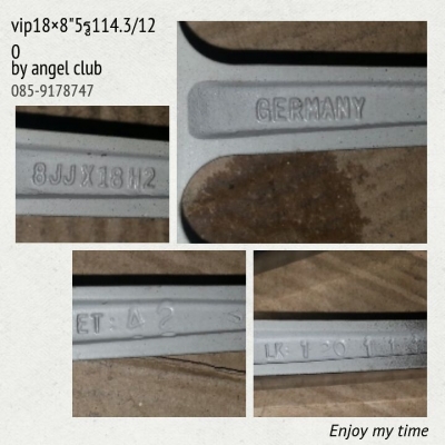 amena18&times;8" 5รู114.3และ120 เยอรมัน