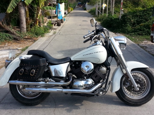 **วุฒินนบุรี** ขาย วีราโก้ 750 แต่ง H D เก๋าๆเครื่องดีพร้อมใช้ระบบไฟสมบูณเอกสารอินวอย