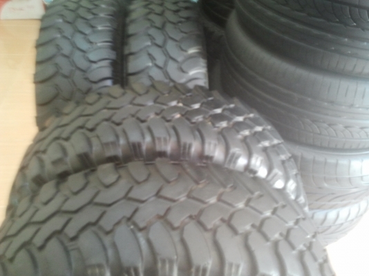 SAVERO M/T 265-75-16 ครบชุด4เส้นตามสภาพ SAVERO M/T 265-75-16 ครบชุด4เส้นตามสภาพ