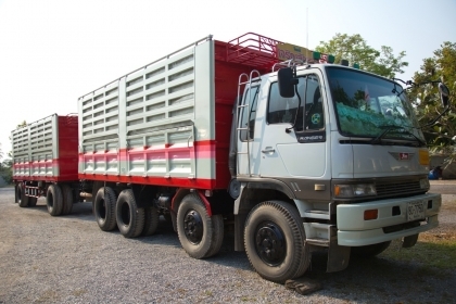 ++++++++HINO 3M สิงห์ไฮเทค240แรงม้า รถพ่วง20ล้อ++++++++