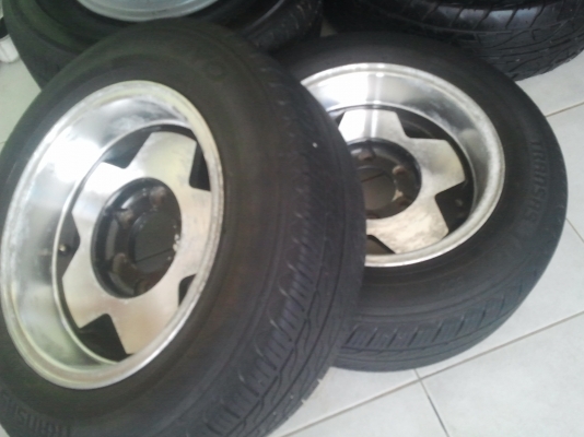 15X7 ET-20 6/139 คู่เดียวตามสภาพไม่คดไม่แตก(ตามสภาพดูก่อนตัดสินใจ) 15X7 ET-20 6/139 คู่เดียวตามสภาพไม่คดไม่แตก(ตามสภาพดูก่อนตัดสินใจ)