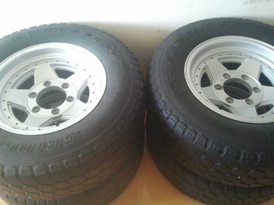 JRD 15X7 ET-5 6/139 แม็กทำสีบรอนมาแล้วครับแต่ยังไม่ได้ใช้(ตามสภาพ)