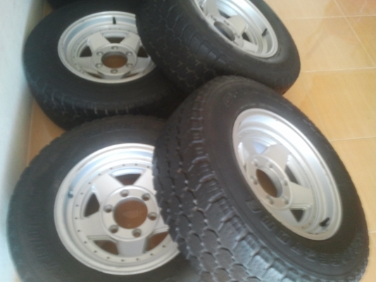 JRD 15X7 ET-5 6/139 แม็กทำสีบรอนมาแล้วครับแต่ยังไม่ได้ใช้(ตามสภาพ)