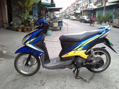 ขายด่วน Mio 125 rr ปี 54 สีน้ำเงิน ดำ รถบ้าน สวย เครื่องเดิมมาก เอกสารครบ