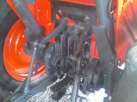 ขายรถไถ Kubota L 3608 (4WD) พร้อมดันหน้าคานบนตราช้าง