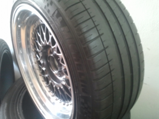 BBS Germany 17X10  5/114  1คู่ครับล้อแท้3ชิ้นถอด