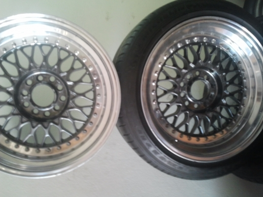 BBS Germany 17X10  5/114  1คู่ครับล้อแท้3ชิ้นถอด