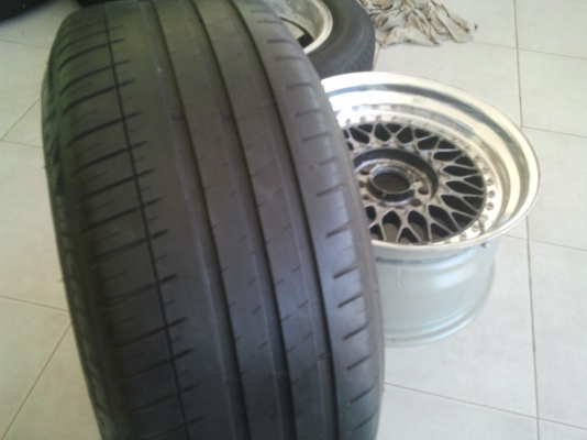 BBS Germany 17X10  5/114  1คู่ครับล้อแท้3ชิ้นถอด