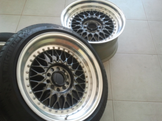 BBS Germany 17X10  5/114  1คู่ครับล้อแท้3ชิ้นถอด