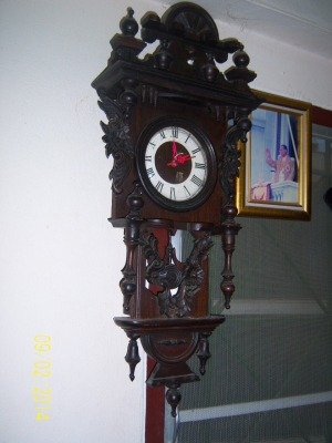 นาฬิกาไม้สักายสวย