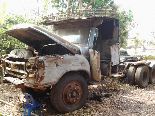 ISUZU หัวยาวคลาสสิค เครื่อง 6BB สิบล้อเพลาเดว ทะเบียนขาดหลายฯปี