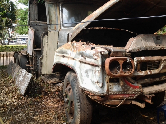 ISUZU หัวยาวคลาสสิค เครื่อง 6BB สิบล้อเพลาเดว ทะเบียนขาดหลายฯปี