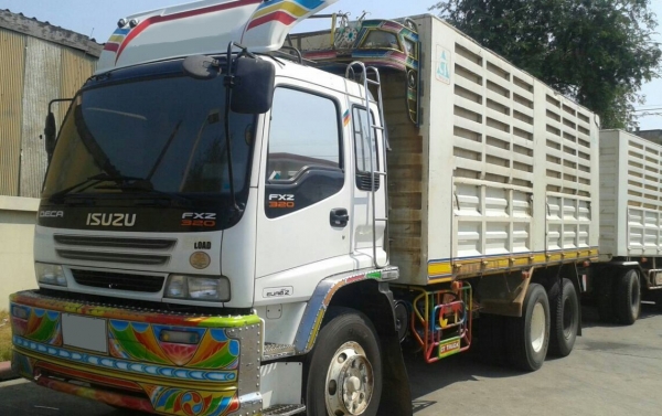 ขาย รถบรรทุก ISUZU DEACA พ่วง