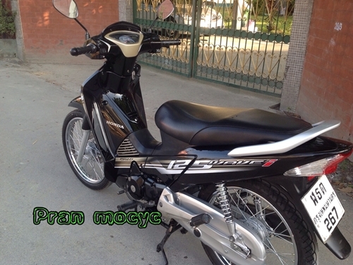 ขายHonda wave125สีดำน้ำตาล ปี2554