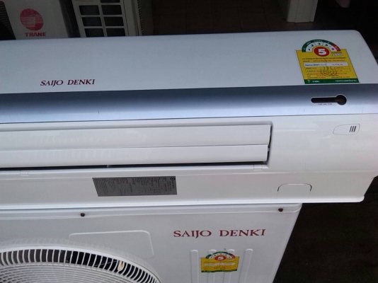 **** ขายแอร์ SAIJO DENKI 25000 BTU สภาพใหม่มาก ****