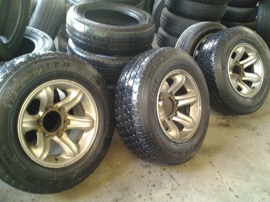 แม๊ก อีซุซุ เล็บเหยี่ยว ขอบ15พร้อมยาง ราคา10500 บาท