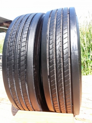 ขายยางรถบรรทุกbridgestone 11R22.5