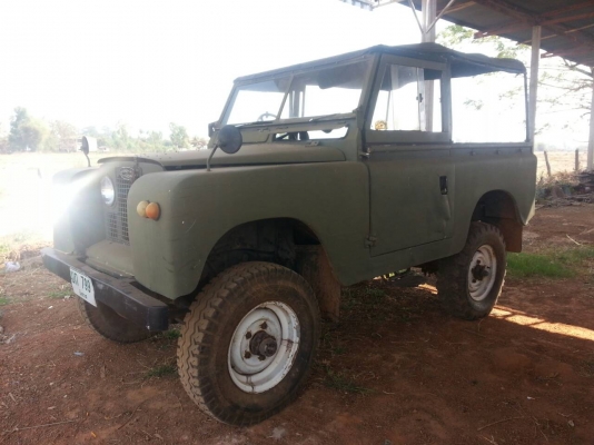 LAND ROVER 4&times;4 เครื่องอิซูซุ 74 แรง สภาพ บางเดิม คัสขีสวย เล่มทะเบียน