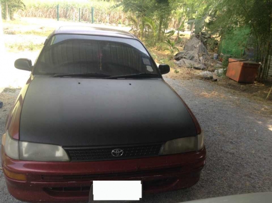 ขาย TOYOTA  corolla โฉมสามห่วง  1.3 DXi   MT ปี 1995 สนใจราคา 80,000 บาทไทย