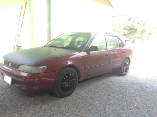 ขาย TOYOTA  corolla โฉมสามห่วง  1.3 DXi   MT ปี 1995 สนใจราคา 80,000 บาทไทย