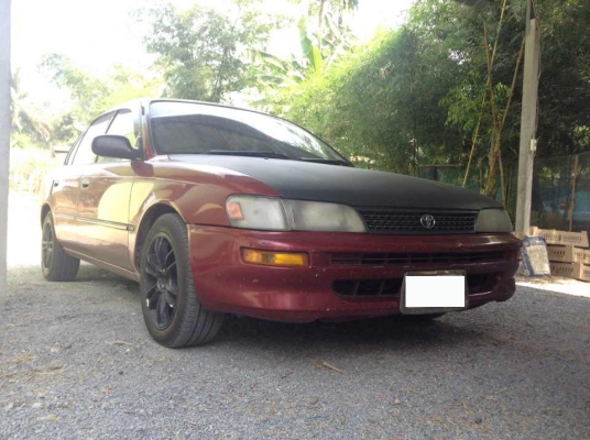 ขาย TOYOTA  corolla โฉมสามห่วง  1.3 DXi   MT ปี 1995 สนใจราคา 80,000 บาทไทย