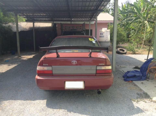 ขาย TOYOTA  corolla โฉมสามห่วง  1.3 DXi   MT ปี 1995 สนใจราคา 80,000 บาทไทย