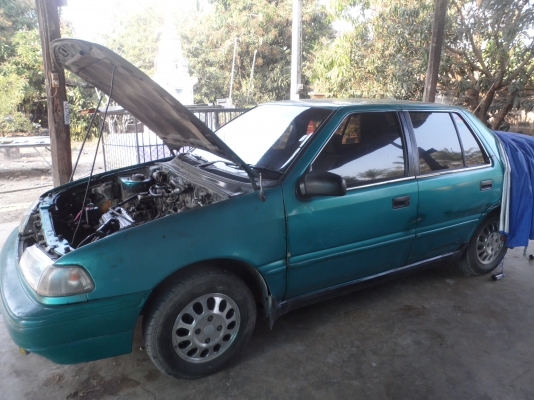 ขาย hyundai excel 1.5 glsi  20000 พร้อมของแถมอีกหลายรายการ