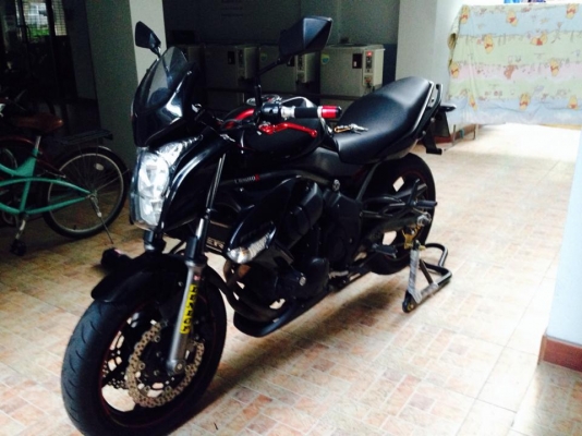 ขาย ER6N  ปี 2009 สภาพพร้อมออกทริป พร้อมของแต่ง ทะเบียนแท้