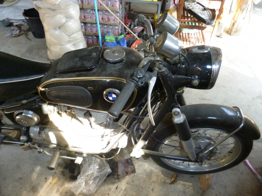 มอเตอร์มอเตอร์ไซค์คลาสสิค BMW R 26 มอเตอร์มอเตอร์ไซค์คลาสสิค BMW R 26
