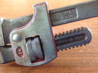 ขายประแจขันท่อ Vintage 14"