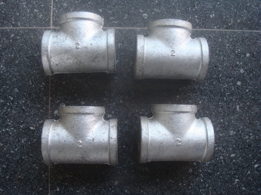 ขายข้อต่อเหล็ก 3 ทางของใหม่ ขนาด 2" มีเกลียวใน 300 บาท