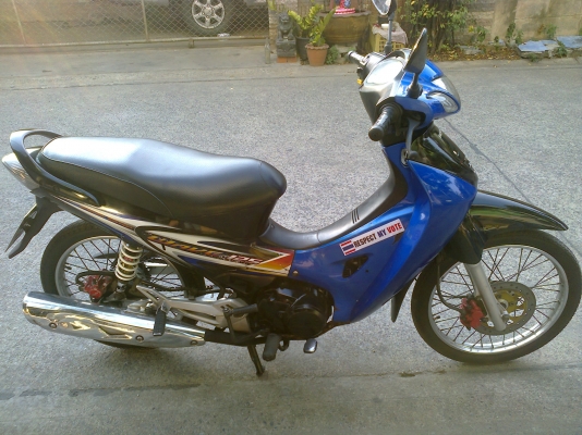 ขายเวฟ125ปี49สภาพเดิมๆ สีน้ำเงิน-ดำ