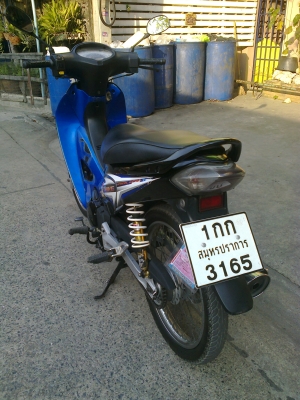 ขายเวฟ125ปี49สภาพเดิมๆ สีน้ำเงิน-ดำ