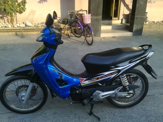 ขายเวฟ125ปี49สภาพเดิมๆ สีน้ำเงิน-ดำ